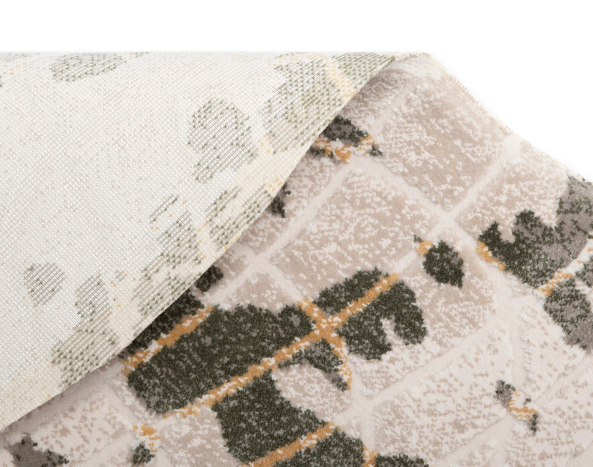 Rund Teppich Royal Orb in Beige von Hadorn™ - Lifestyle Image