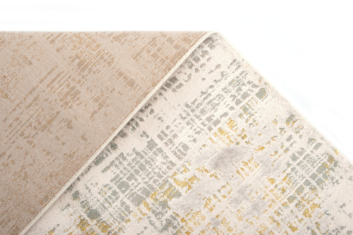 Läufer Teppich Royal Grid in Creme von Hadorn™ - Lifestyle Image
