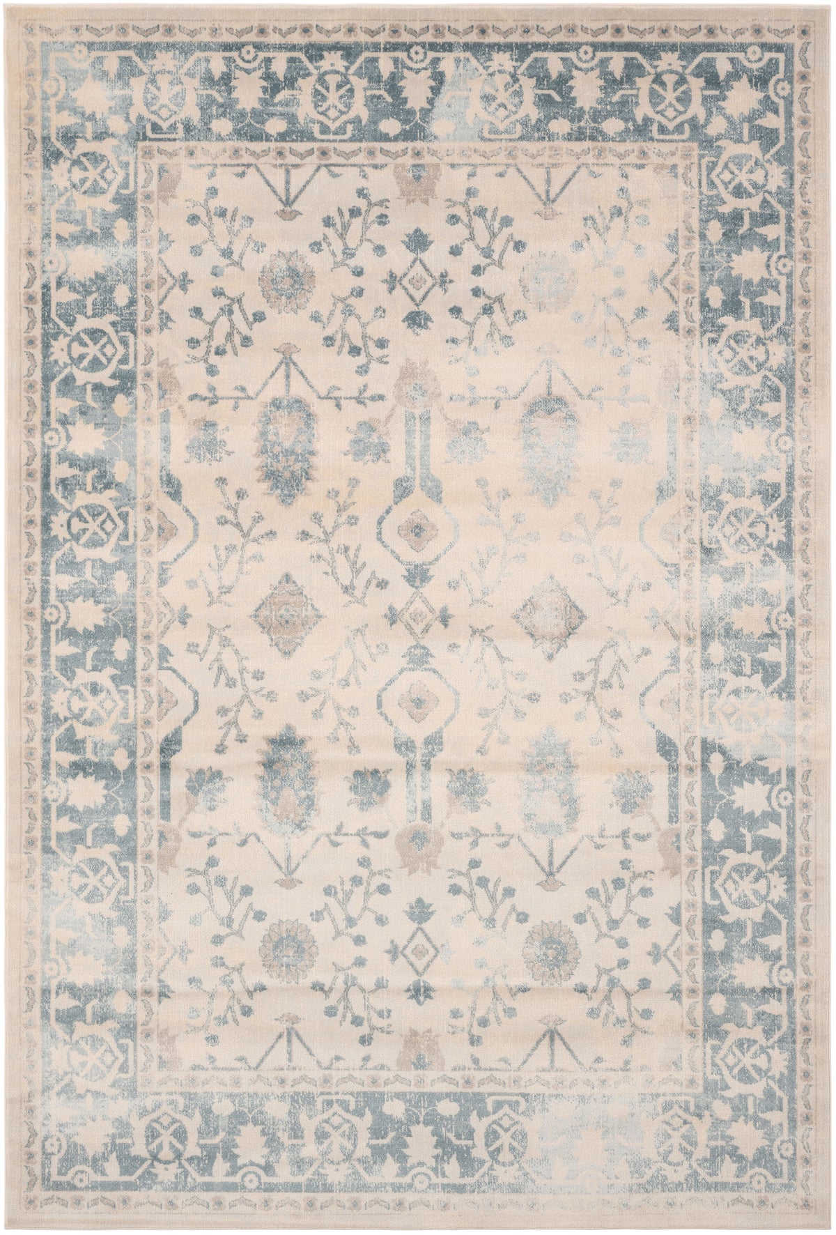 Rechteck Teppich Hadorn Limited Edition in Beige von Hadorn™ - Lifestyle Image