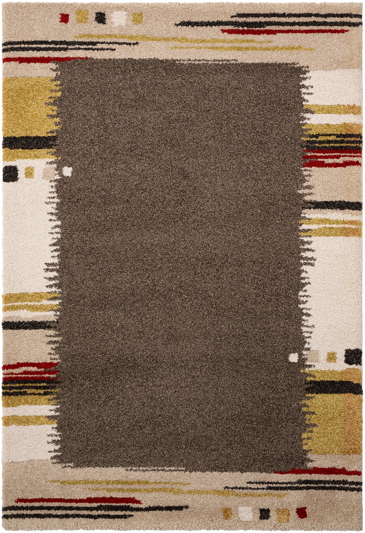 Rechteck Hochflorteppich Shaggy - Hadorn Limited Edition in Grau von Hadorn™ - Lifestyle Image