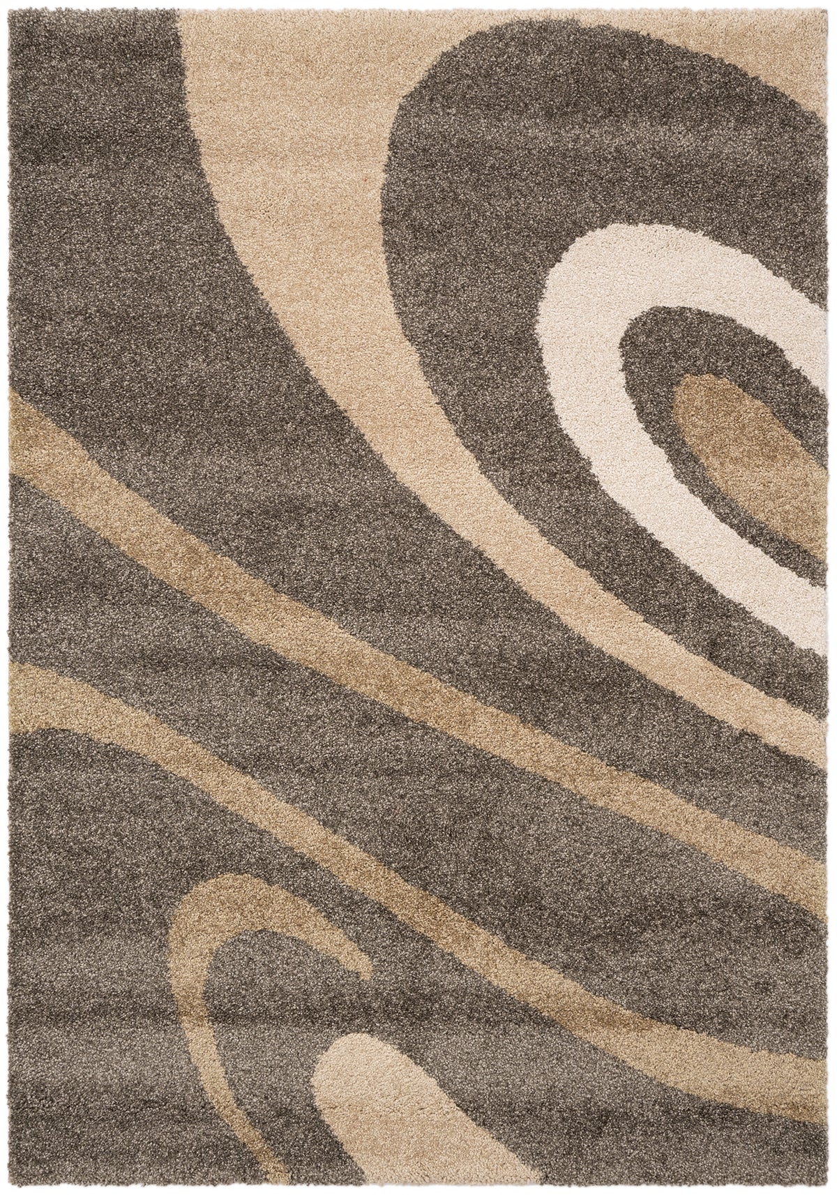 Rechteck Hochflorteppich Shaggy - Hadorn Limited Edition in Grau von Hadorn™ - Lifestyle Image