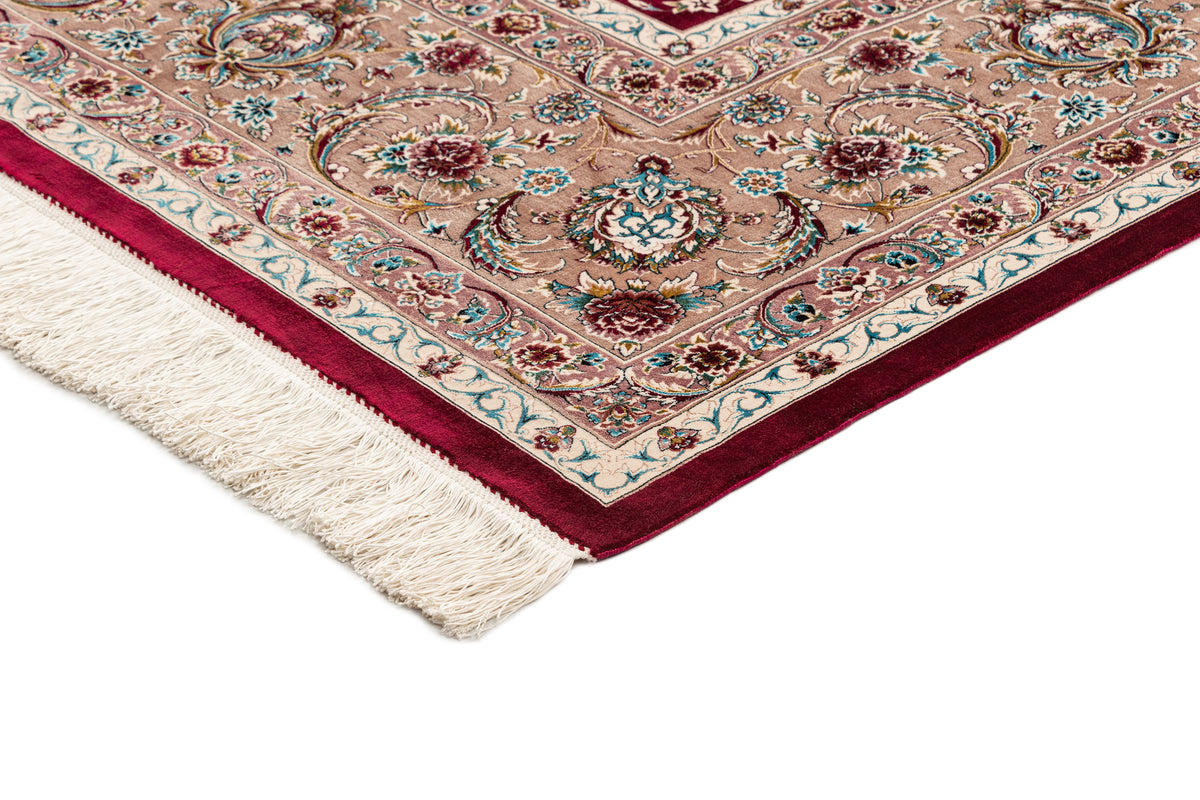 Rechteck Teppich Ghom Design in Rot von Hadorn™ - Lifestyle Image