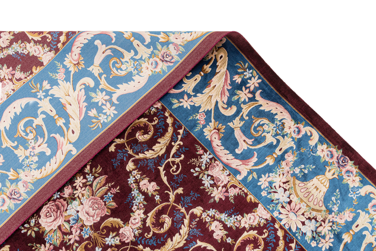 Rechteck Teppich Ghom Design in Rot von Hadorn™ - Lifestyle Image