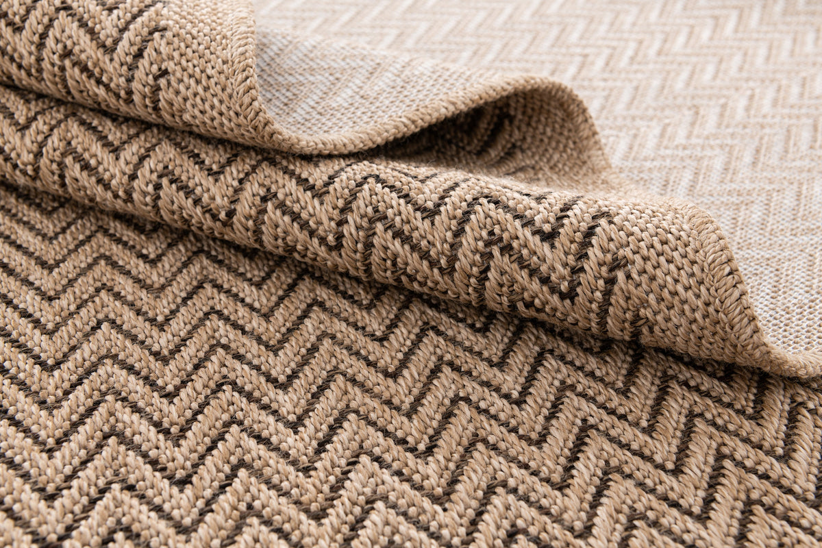 Rechteck Teppich Harmony in Beige von Hadorn™ - Lifestyle Image