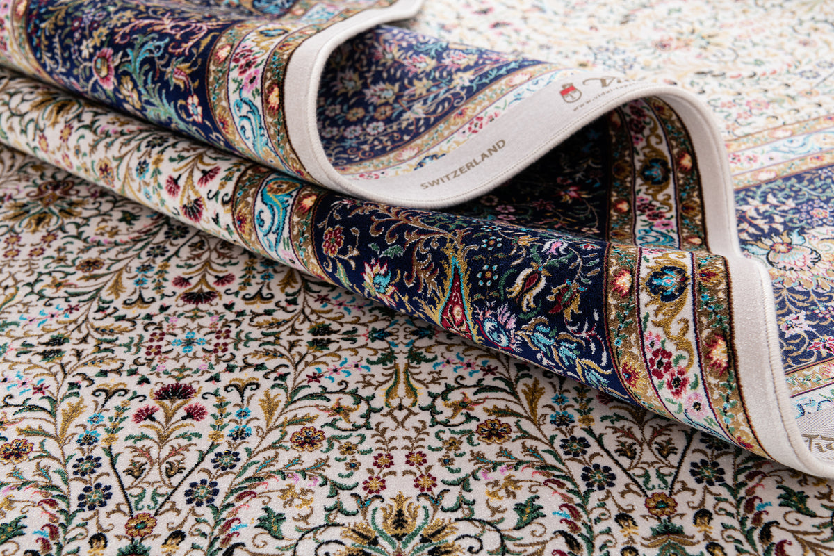 Rechteck Luxus Teppich Vidal Classic Edition in Creme von Hadorn™ - Lifestyle Image