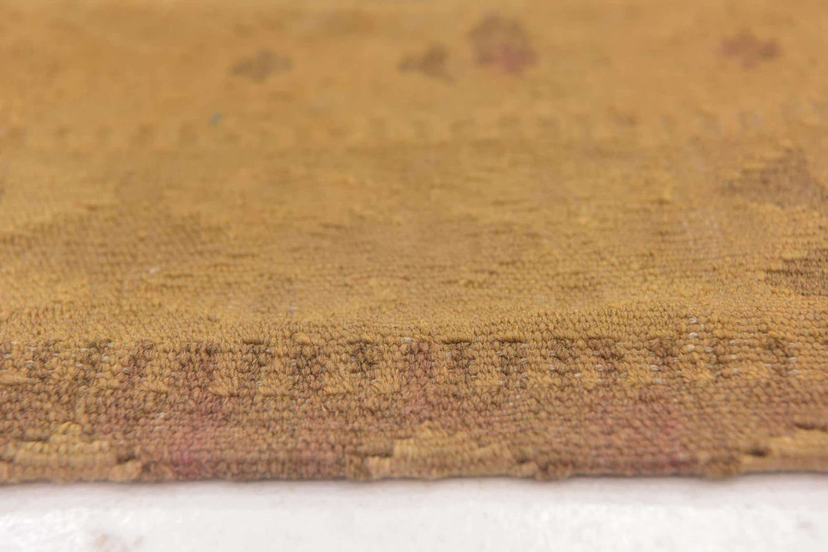 Rechteck Handgeflochten Teppich Patchwork Kelim in Beige von Hadorn™ - Lifestyle Image