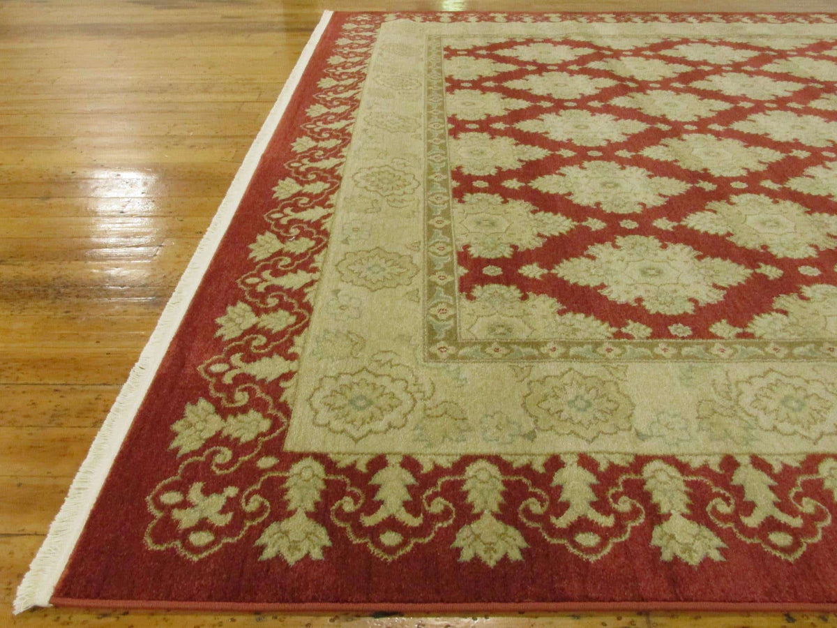 Rechteck Teppich Kensington in Rot von Hadorn™ - Lifestyle Image
