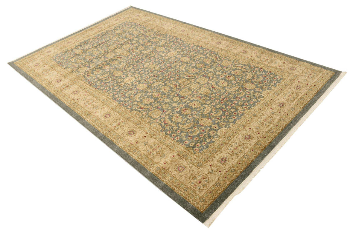 Rechteck Teppich Kensington in Blau von Hadorn™ - Lifestyle Image
