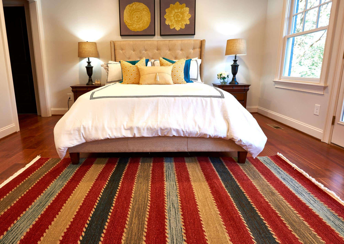 Rechteck Teppich Kashkuli Gabbeh in Mehrfarbig von Hadorn™ - Lifestyle Image