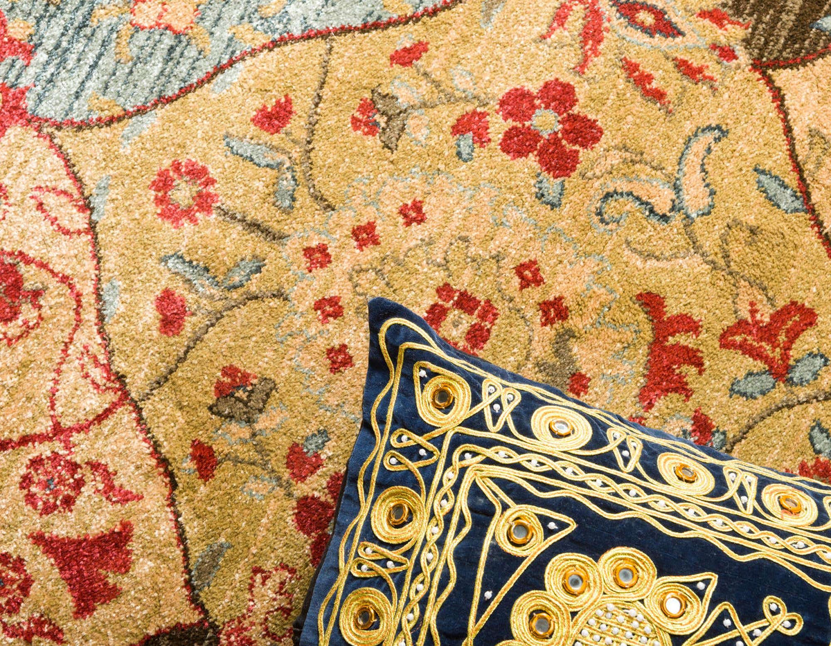Rund Teppich Kensington in Mehrfarbig von Hadorn™ - Lifestyle Image