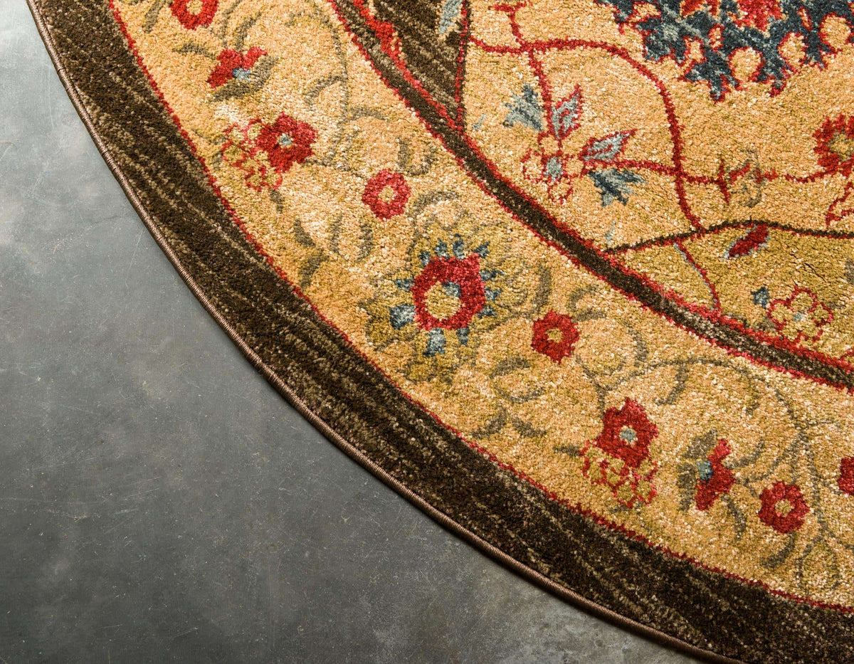 Rund Teppich Kensington in Mehrfarbig von Hadorn™ - Lifestyle Image