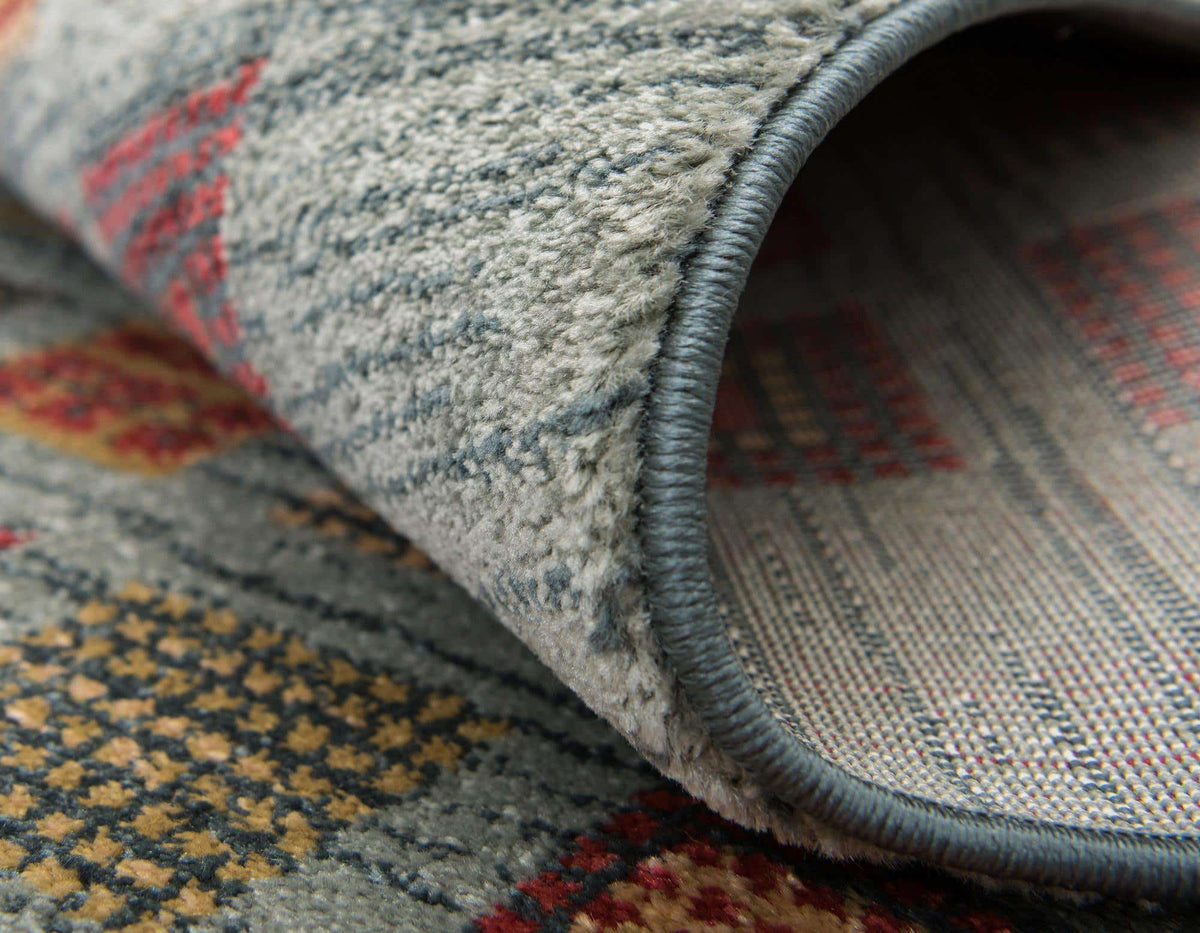 Rechteck Teppich Kashkuli Gabbeh in Blau von Hadorn™ - Lifestyle Image