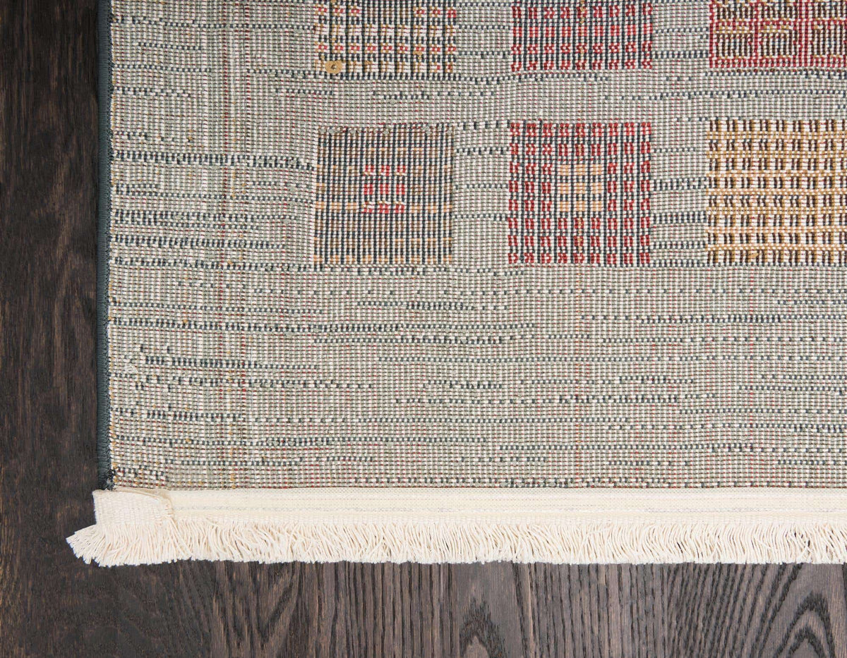 Rechteck Teppich Kashkuli Gabbeh in Blau von Hadorn™ - Lifestyle Image