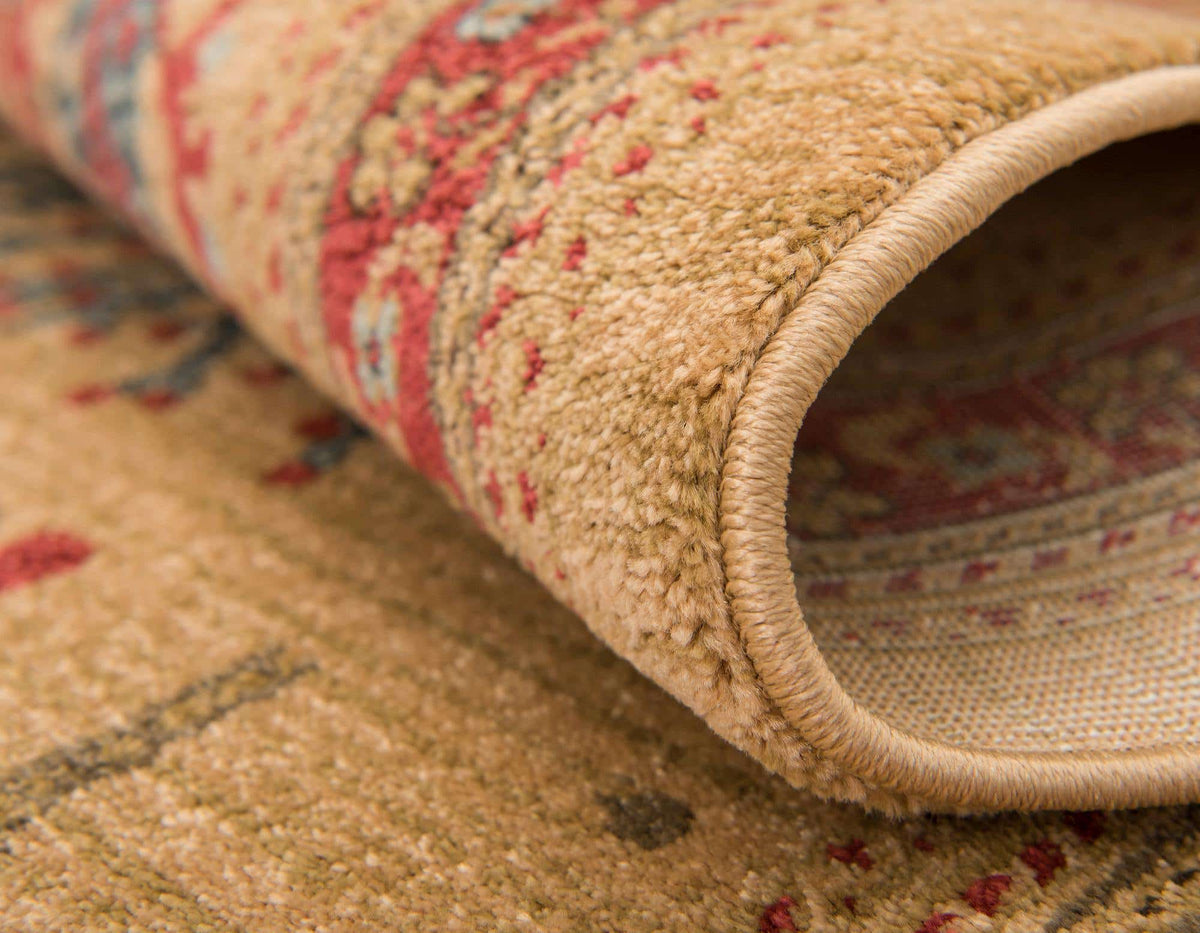 Rechteck Teppich Kashkuli Gabbeh in Braun von Hadorn™ - Lifestyle Image