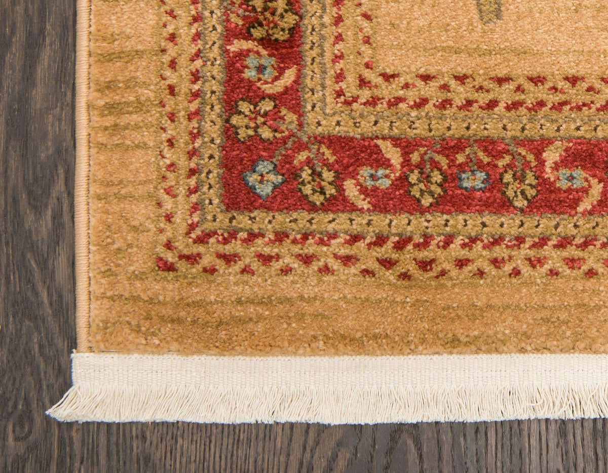 Rechteck Teppich Kashkuli Gabbeh in Braun von Hadorn™ - Lifestyle Image