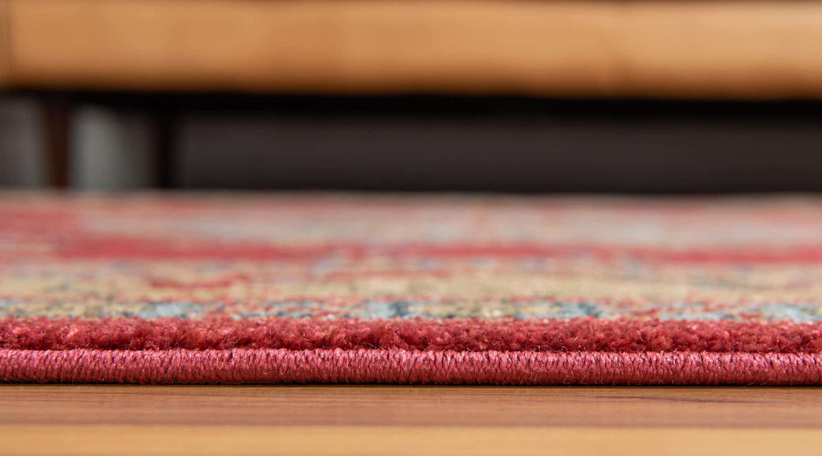 Rund Teppich Serapi in Rot von Hadorn™ - Lifestyle Image