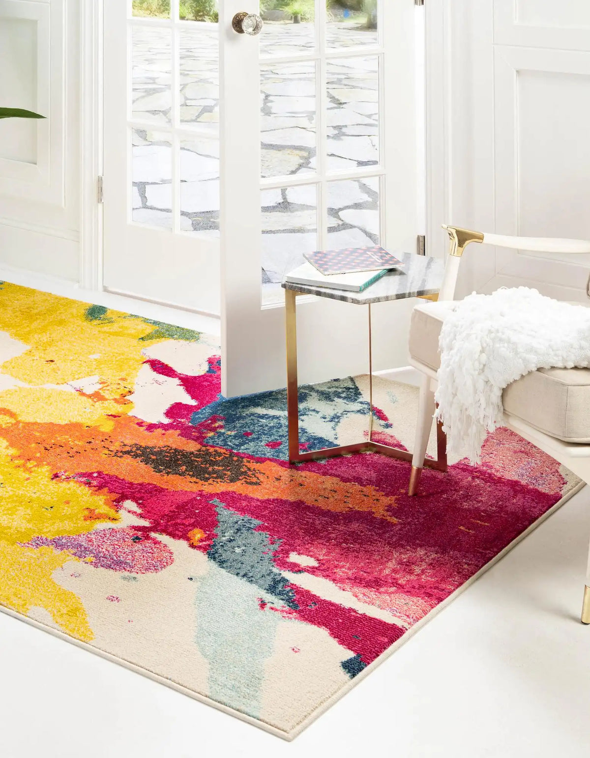 Rechteck Teppich Casablanca in Beige von Hadorn™ - Lifestyle Image