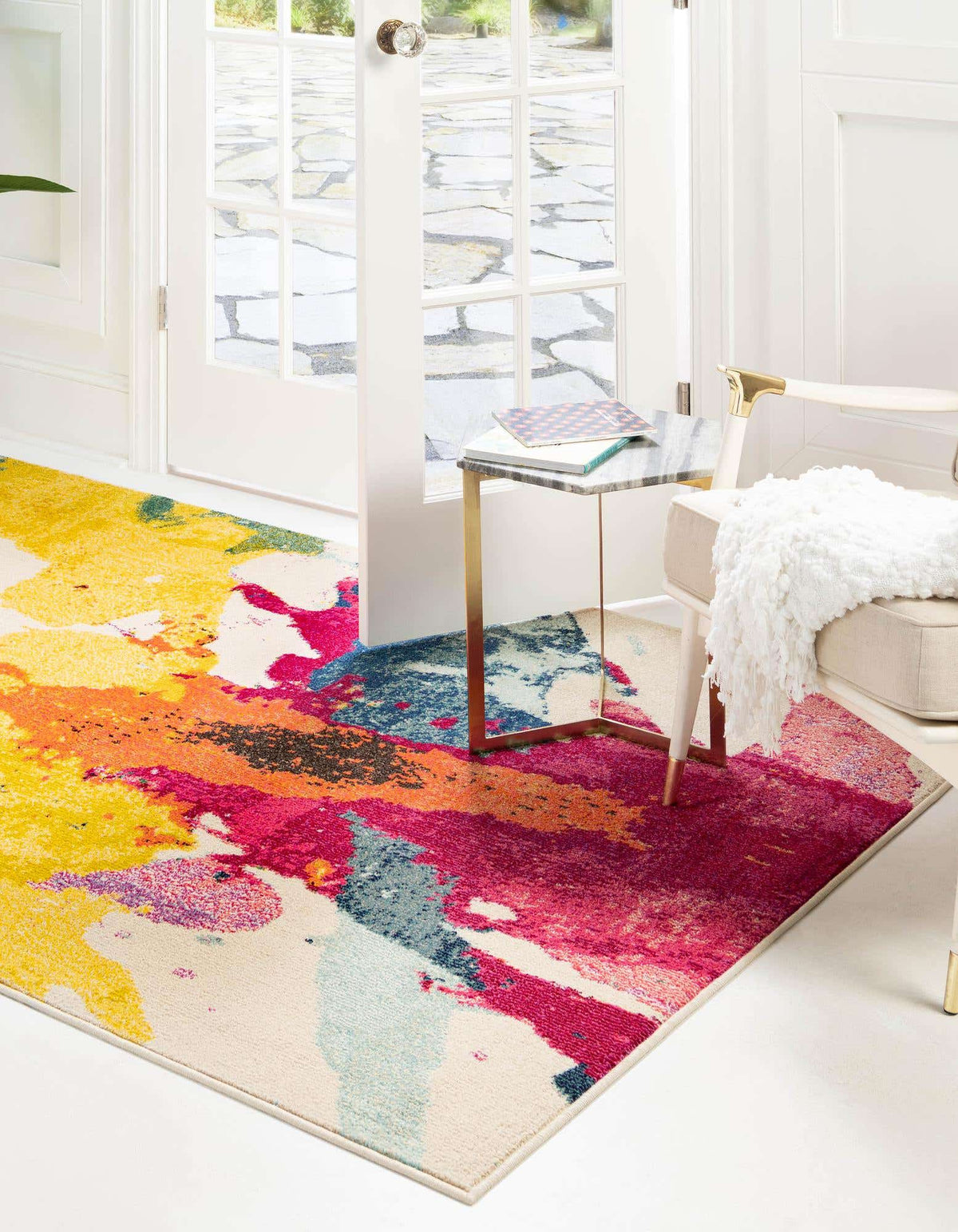 Rechteck Teppich Casablanca in Beige von Hadorn™ - Lifestyle Image