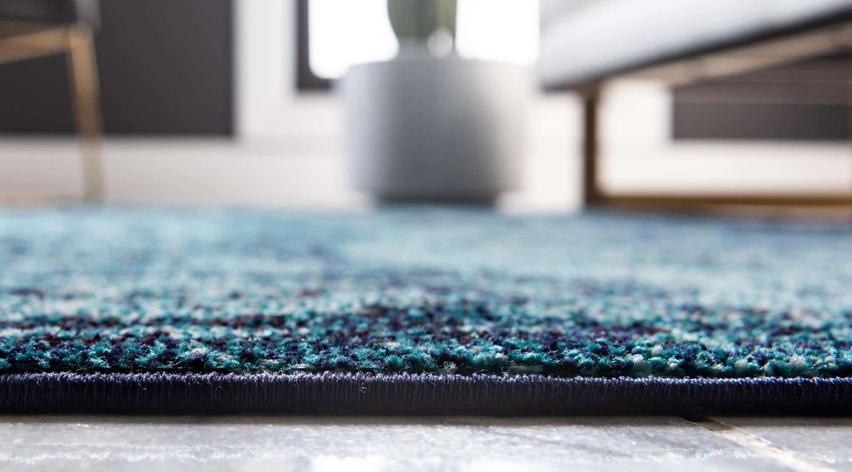 Rechteck Teppich Palazzo in Blau von Hadorn™ - Lifestyle Image
