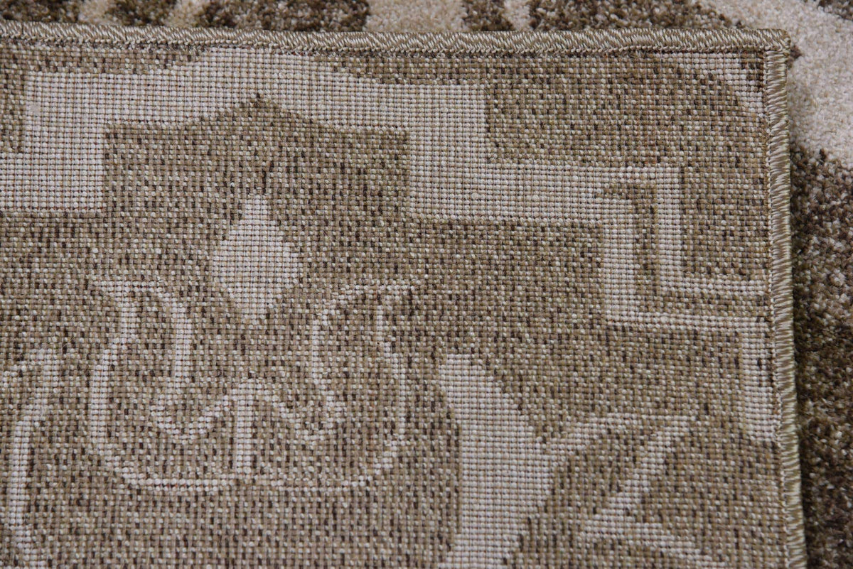 Rechteck Teppich Damask in Hellbraun von Hadorn™ - Lifestyle Image