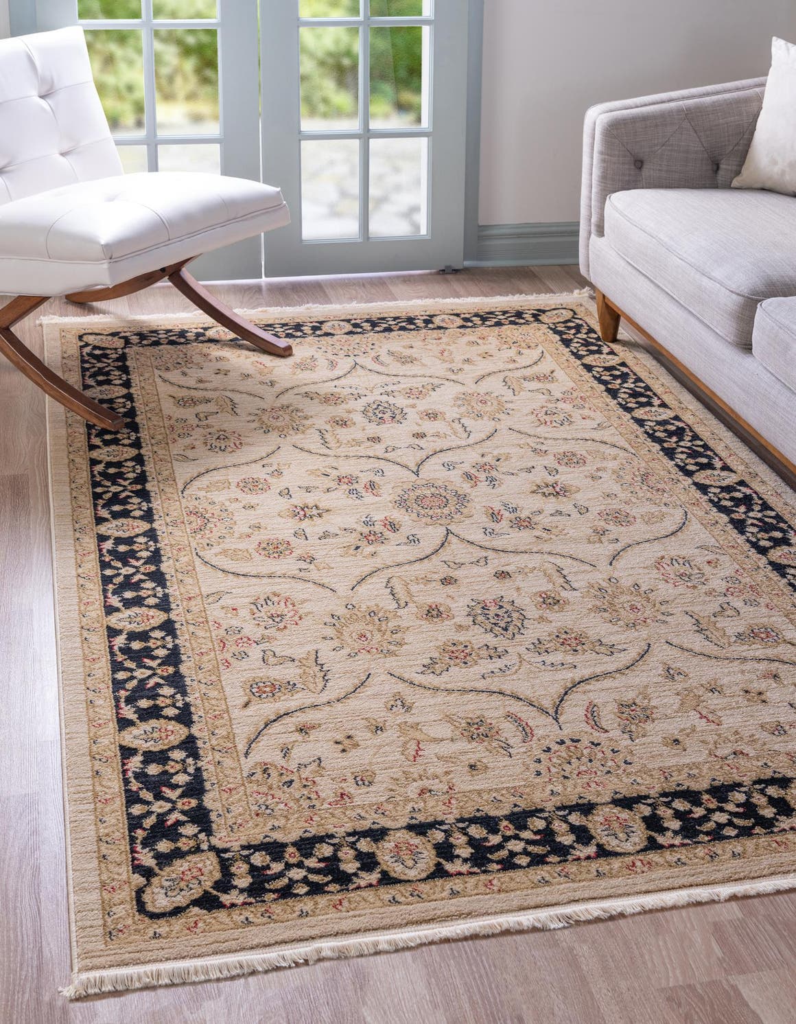 Rechteck Teppich Kensington in Beige von Hadorn™ - Lifestyle Image