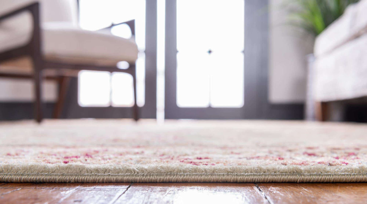 Rechteck Teppich Classic Agra in Hellgrün von Hadorn™ - Lifestyle Image