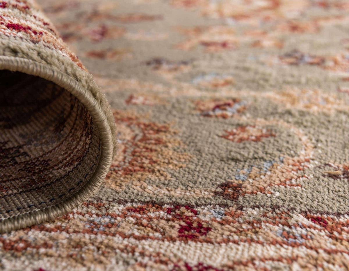 Rechteck Teppich Classic Agra in Hellgrün von Hadorn™ - Lifestyle Image