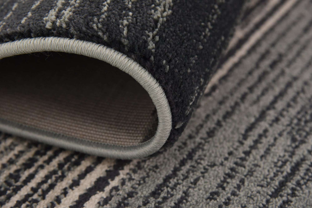 Rechteck Teppich Kashkuli Gabbeh in Dunkelgrau von Hadorn™ - Lifestyle Image