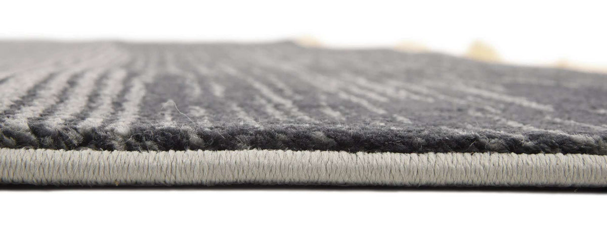 Rechteck Teppich Kashkuli Gabbeh in Dunkelgrau von Hadorn™ - Lifestyle Image