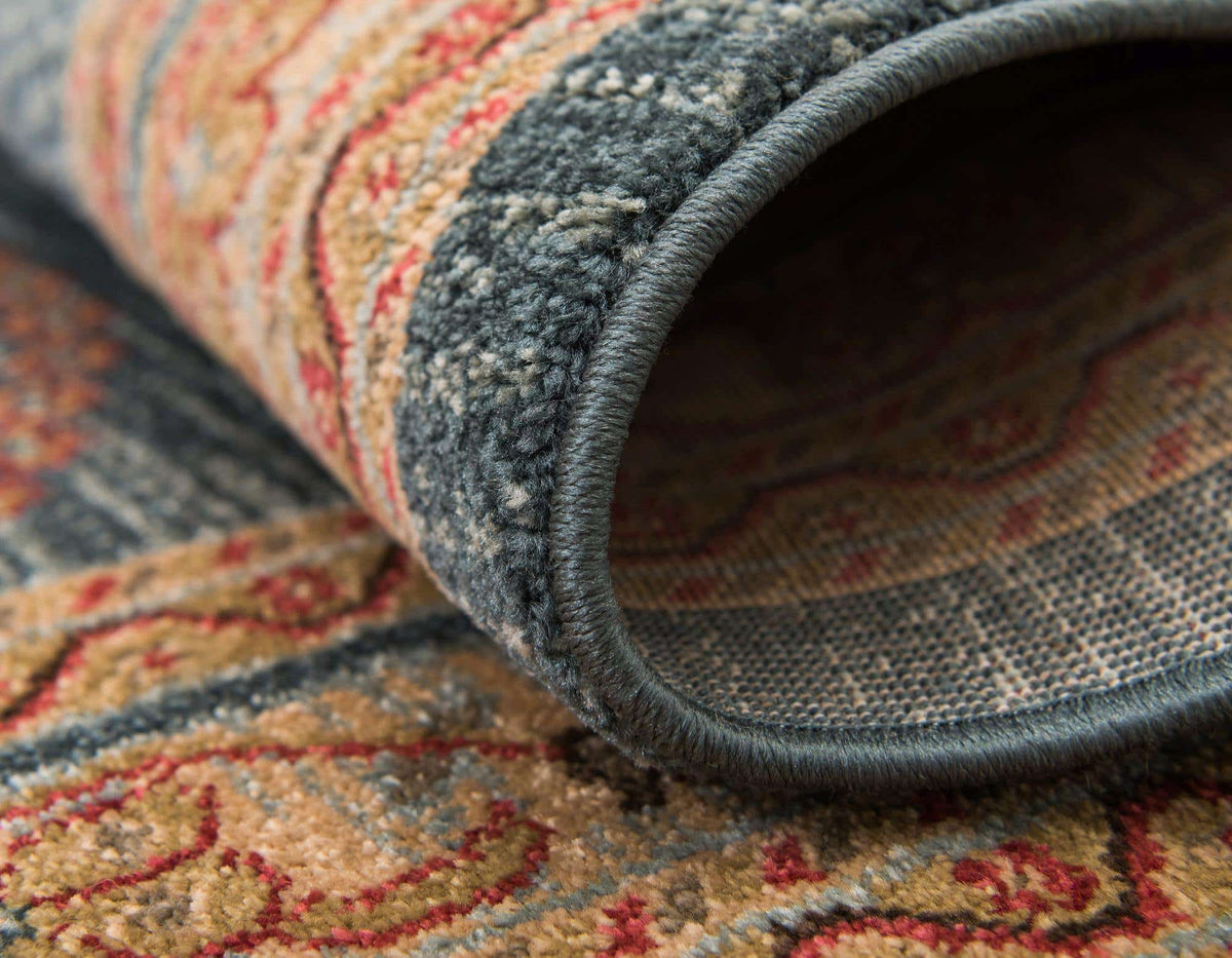 Rechteck Teppich Kashkuli Gabbeh in Blau von Hadorn™ - Lifestyle Image