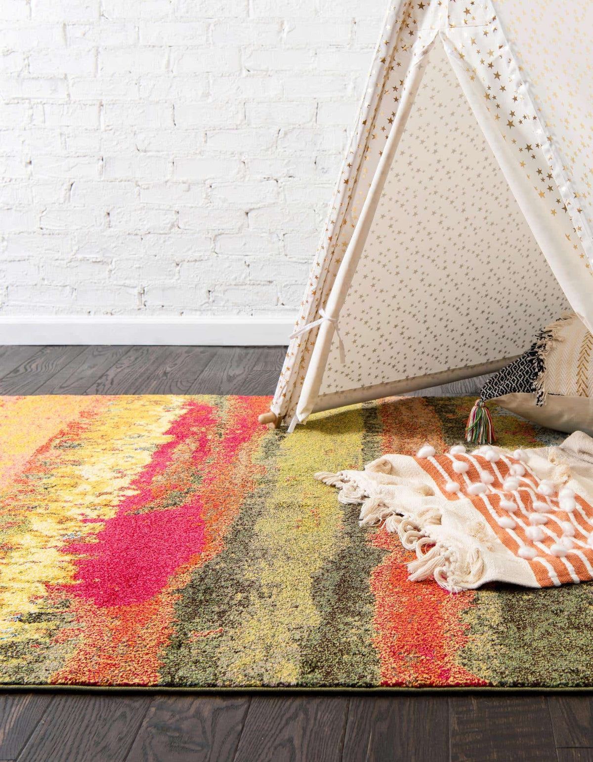 Rechteck Teppich Casablanca in Mehrfarbig von Hadorn™ - Lifestyle Image