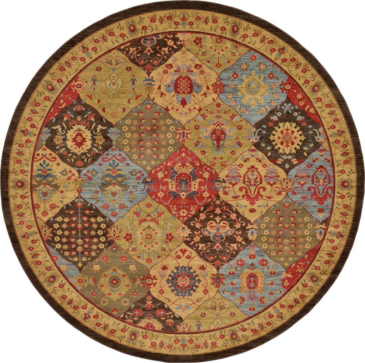 Rund Teppich Kensington in Mehrfarbig von Hadorn™ - Lifestyle Image