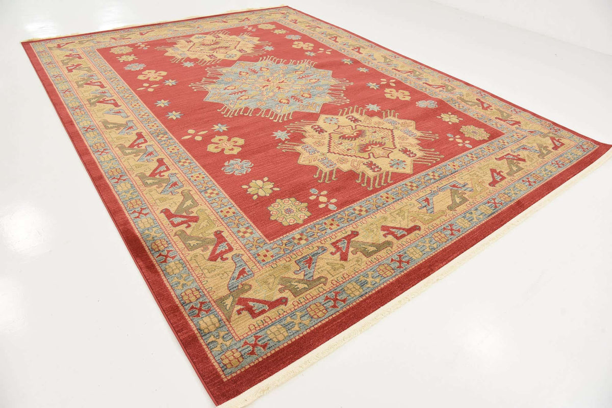 Rechteck Teppich Serapi in Rot von Hadorn™ - Lifestyle Image