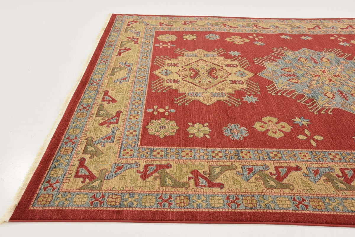 Rechteck Teppich Serapi in Rot von Hadorn™ - Lifestyle Image