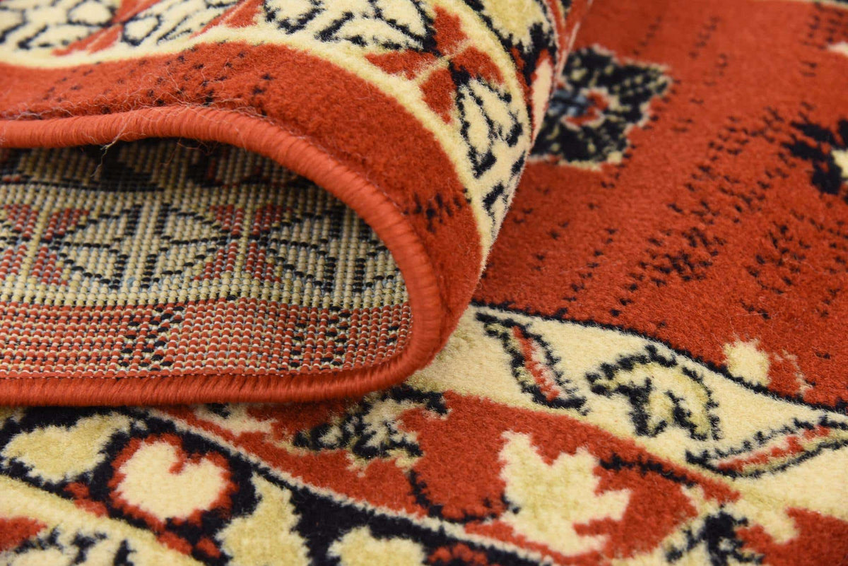 Rechteck Teppich Heriz Design in Rot von Hadorn™ - Lifestyle Image