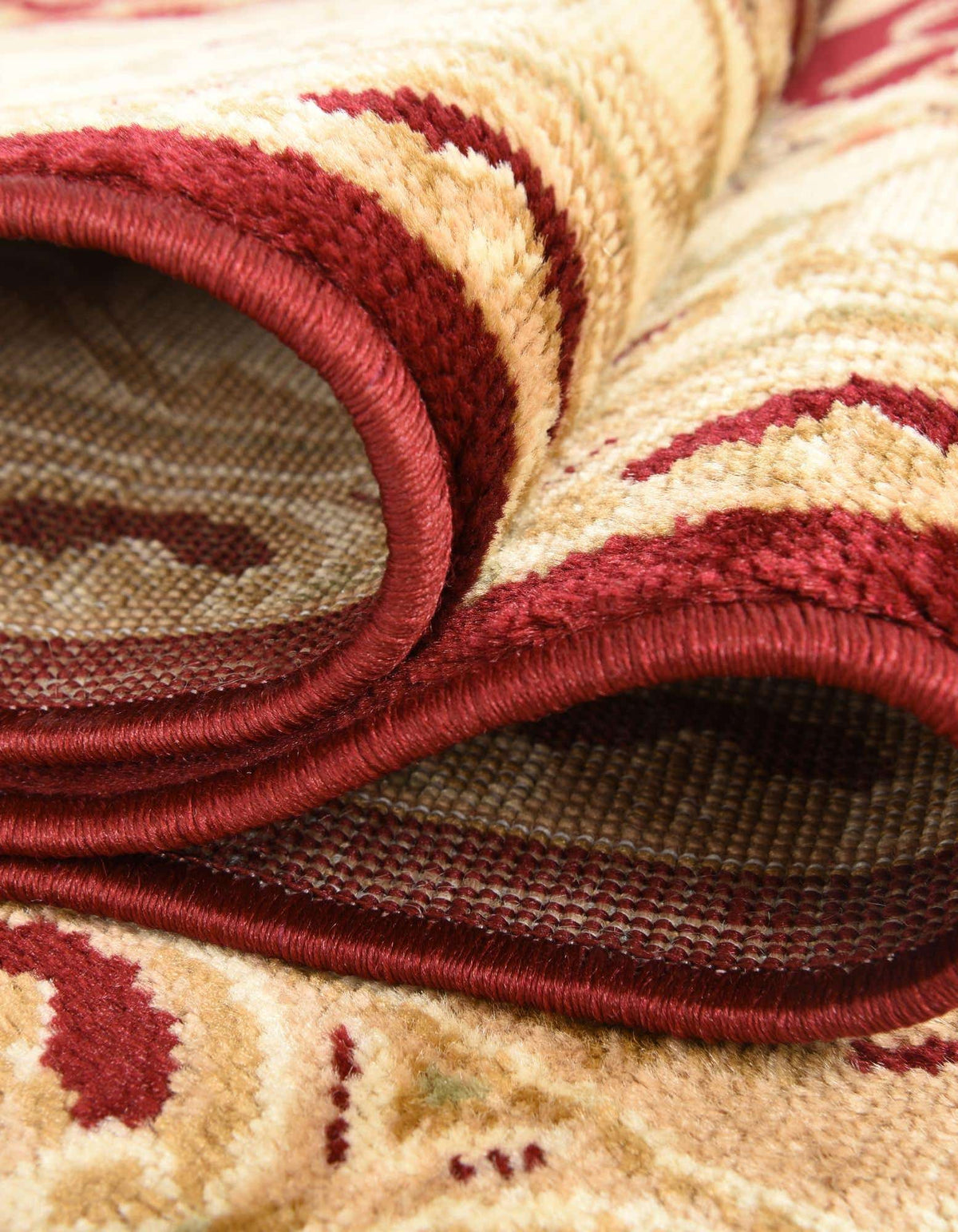 Rechteck Teppich Classic Aubusson in Rot von Hadorn™ - Lifestyle Image