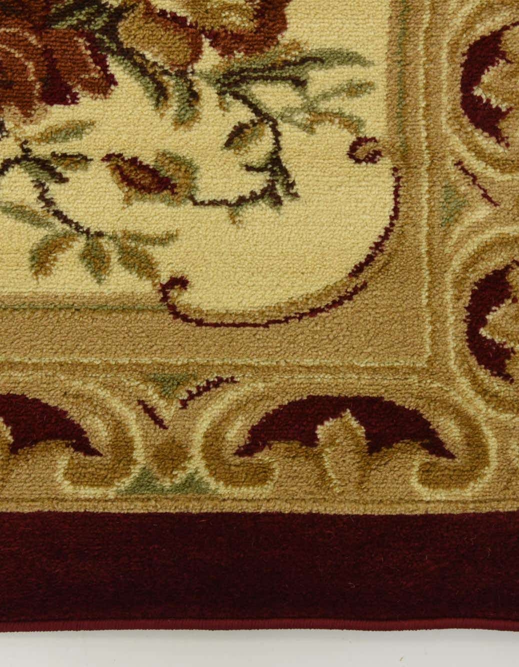 Rechteck Teppich Classic Aubusson in Rot von Hadorn™ - Lifestyle Image