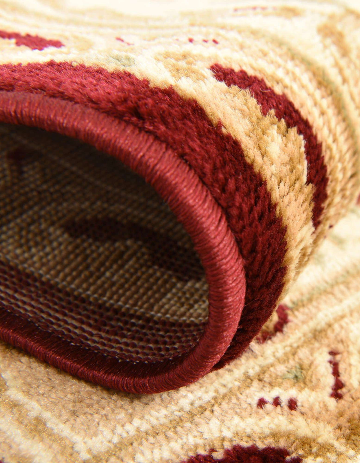 Rechteck Teppich Classic Aubusson in Rot von Hadorn™ - Lifestyle Image