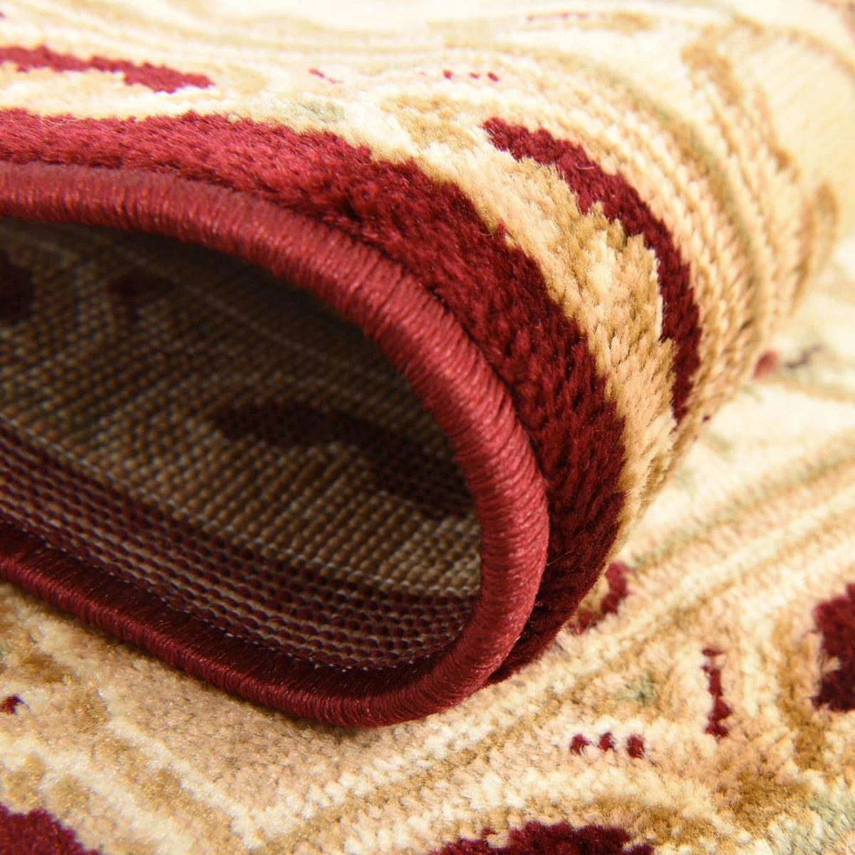 Rechteck Teppich Classic Aubusson in Rot von Hadorn™ - Lifestyle Image