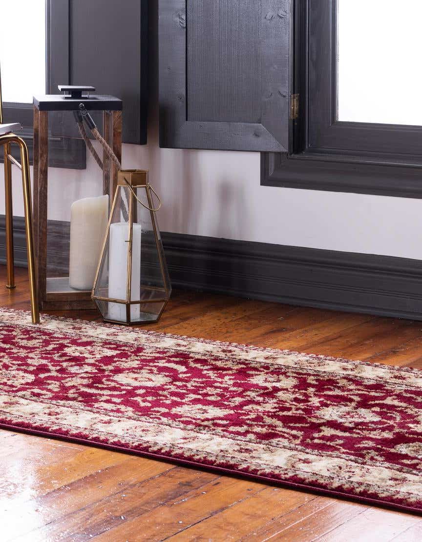 Läufer Teppich Classic Agra in Rot von Hadorn™ - Lifestyle Image