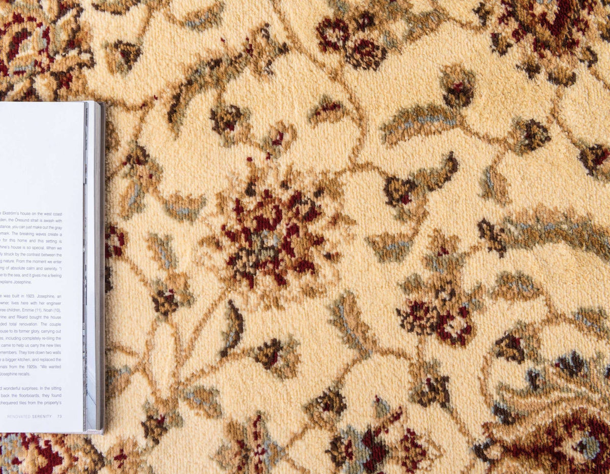 Rechteck Teppich Classic Agra in Creme von Hadorn™ - Lifestyle Image