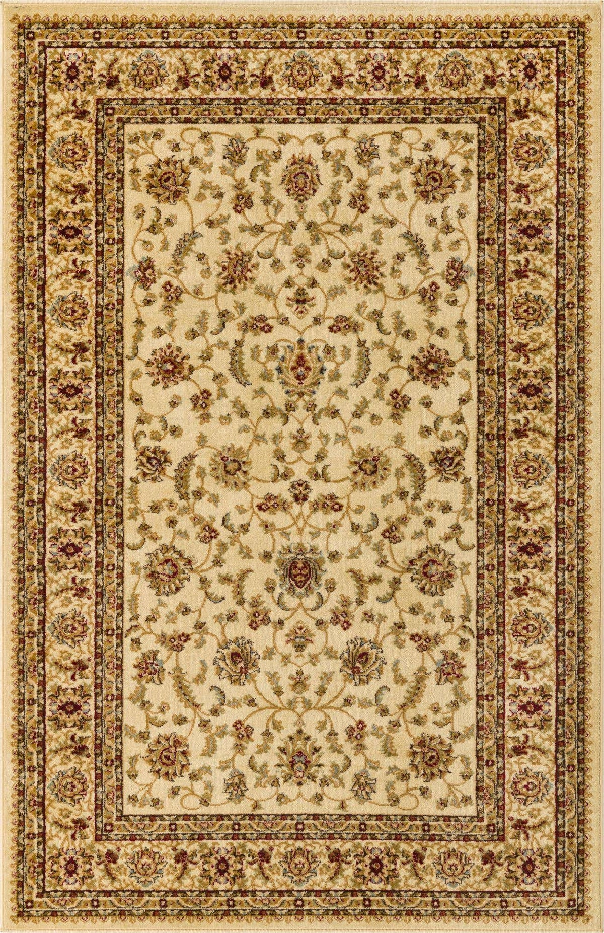 Rechteck Teppich Classic Agra in Creme von Hadorn™ - Lifestyle Image