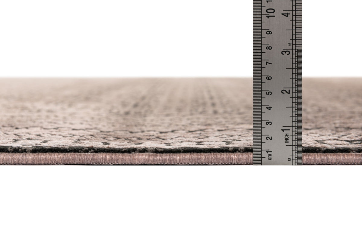 Rechteck Luxus Teppich Liestal in Grau von Hadorn™ - Lifestyle Image