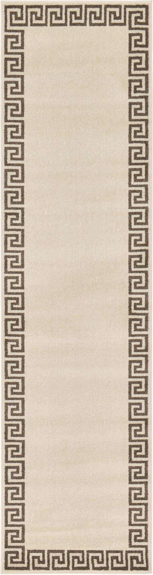 Läufer Teppich Greek Key in Beige von Hadorn™ - Lifestyle Image