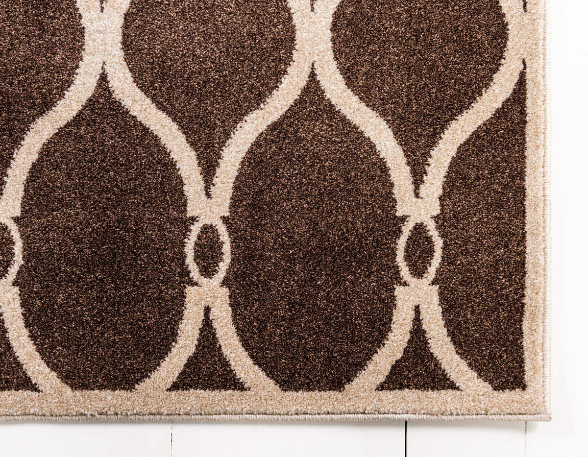 Rechteck Teppich Trellis in Braun von Hadorn™ - Lifestyle Image