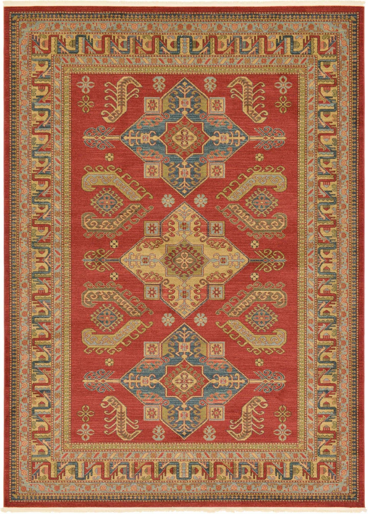 Rechteck Teppich Serapi in Rot von Hadorn™ - Lifestyle Image