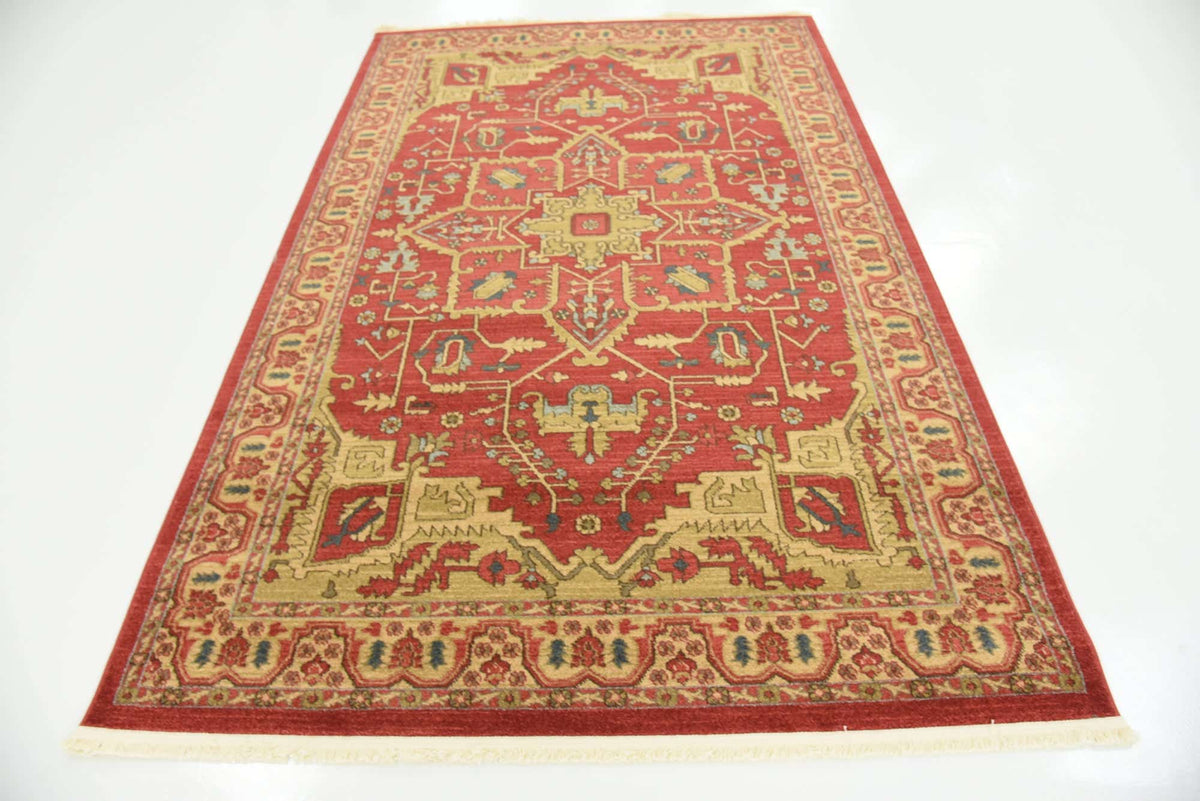 Rechteck Teppich Serapi in Rot von Hadorn™ - Lifestyle Image