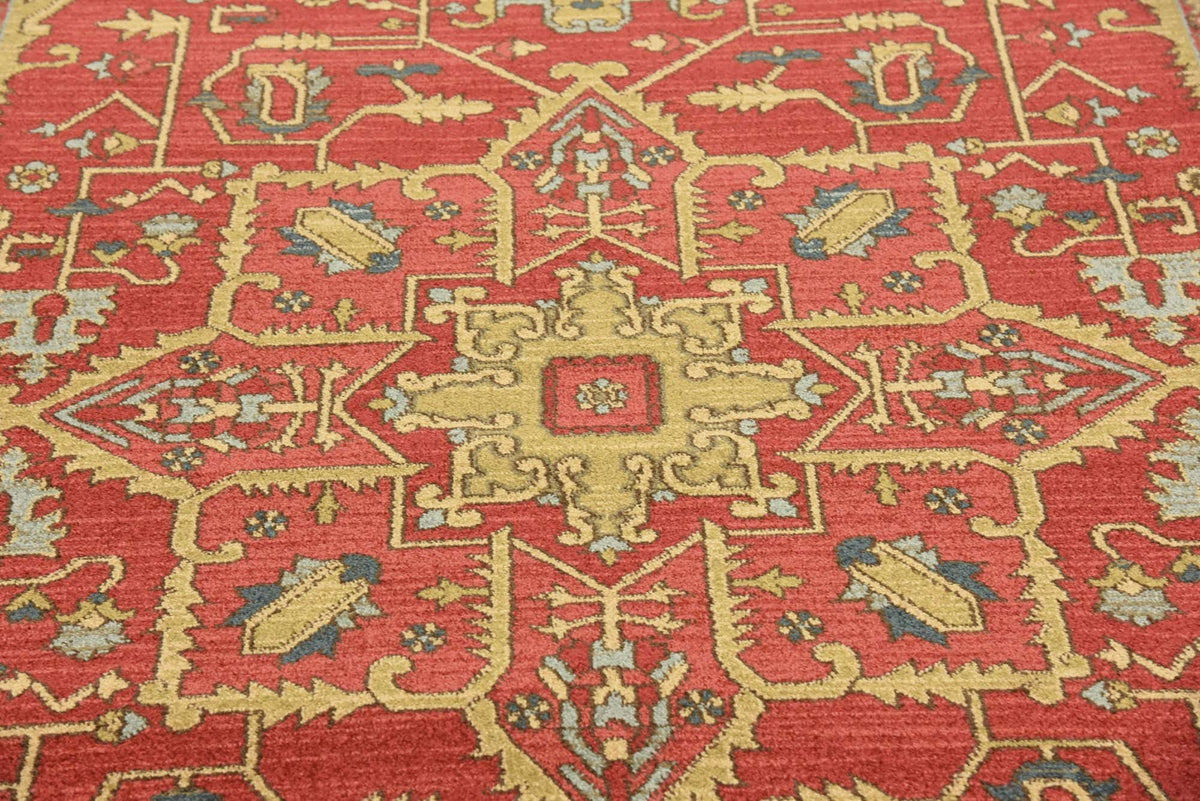 Rechteck Teppich Serapi in Rot von Hadorn™ - Lifestyle Image