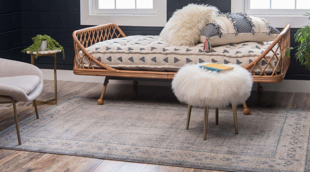 Rechteck Teppich Vienna in Grau von Hadorn™ - Lifestyle Image