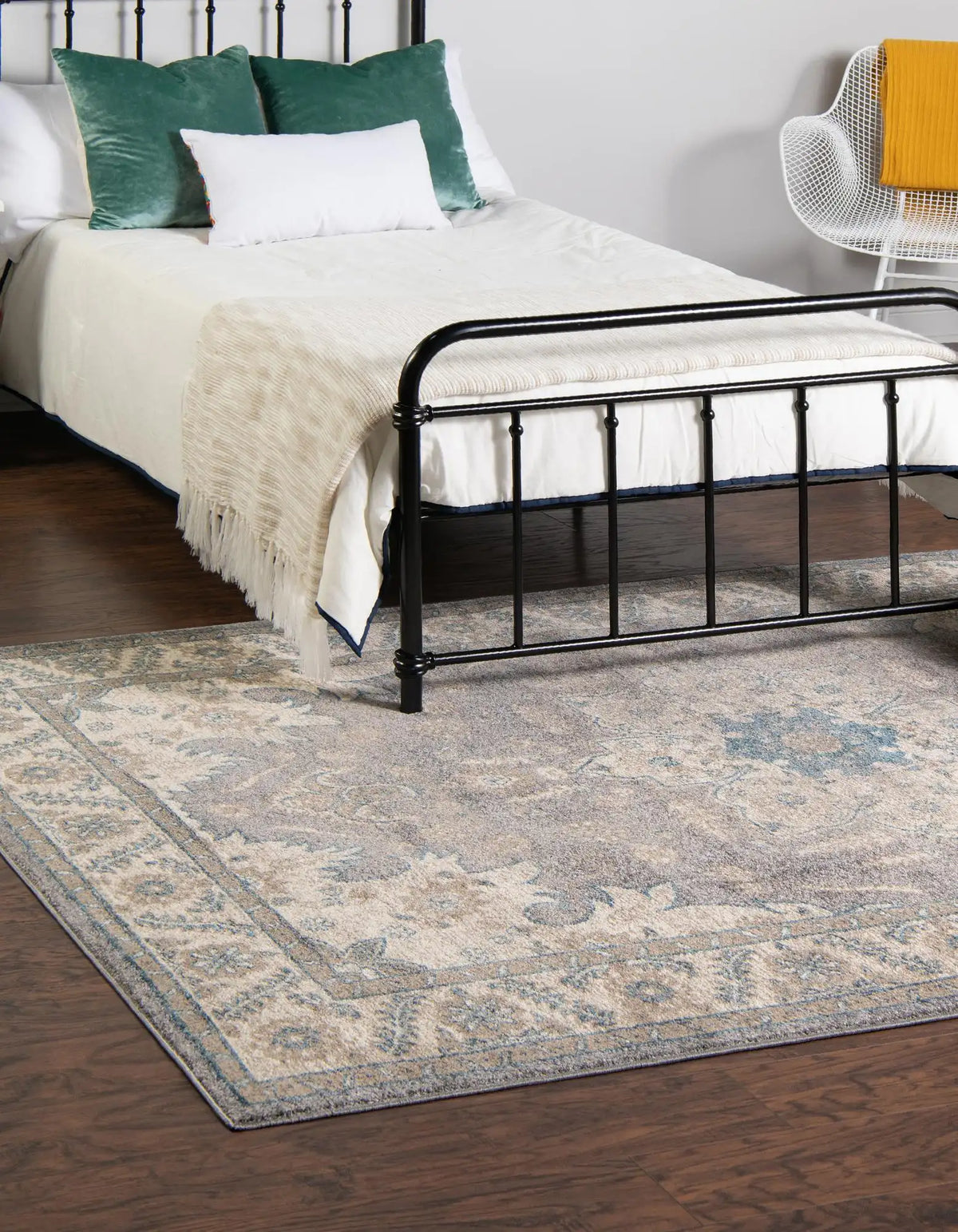 Rechteck Teppich Vienna in Grau von Hadorn™ - Lifestyle Image